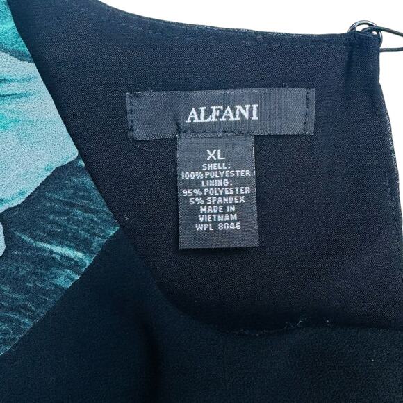 Women's Alfani Sleeveless Floral Blouse - Size XL - Picture 6 of 6